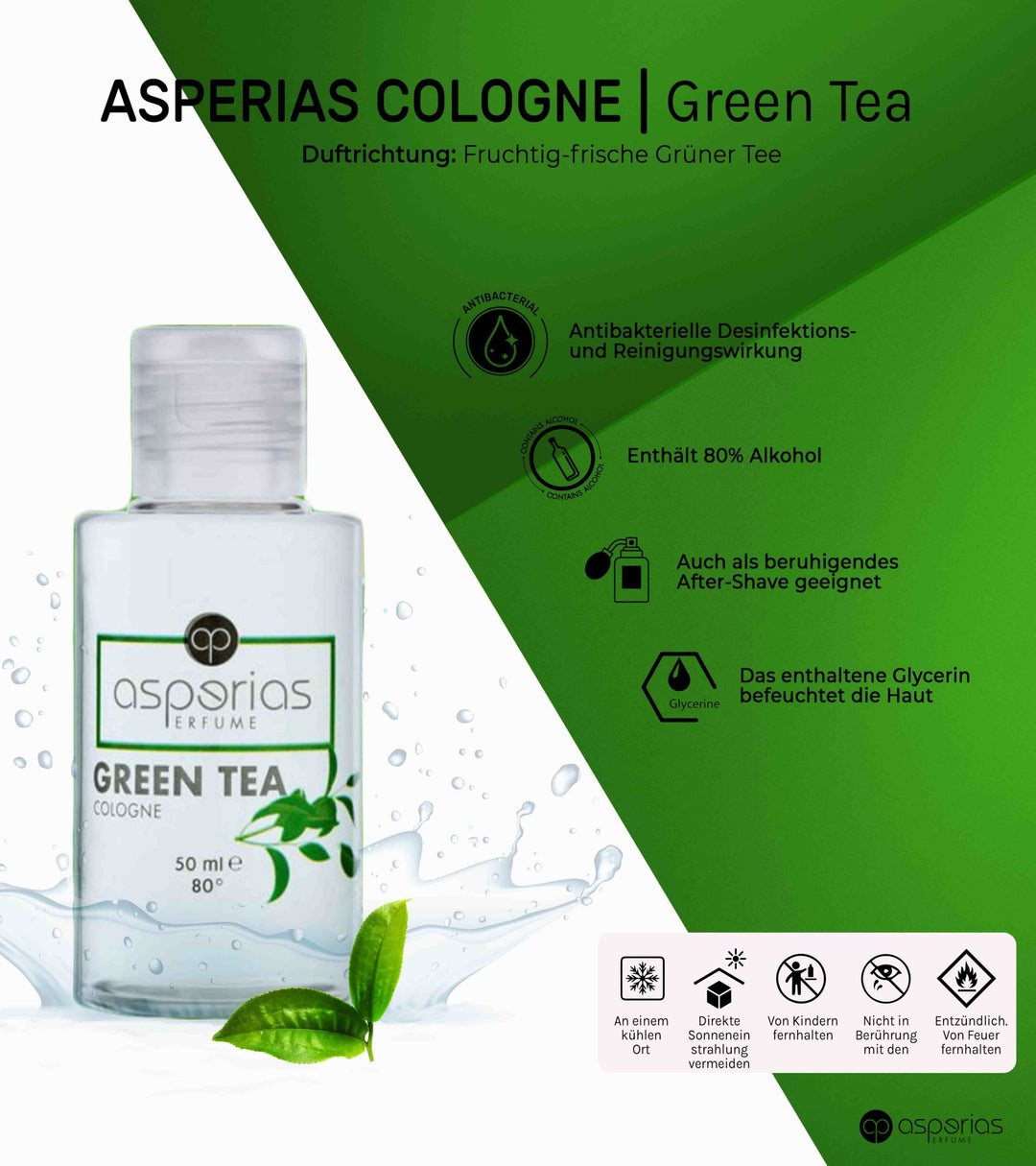 Asperias Cologne | Green Tea